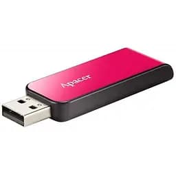 USB флеш накопичувач Apacer 64GB AH334 pink USB 2.0 (AP64GAH334P-1) - мініатюра 4