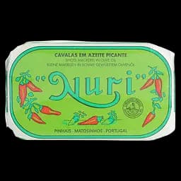 Скумбрія Nuri Pinhais в оливковій олії пікантна, 125 г