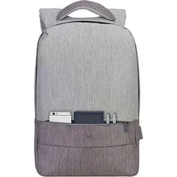 Рюкзак для ноутбука Rivacase 15.6" Grey/Mocha (7562) (7562 (Grey/Mocha)) - мініатюра 7