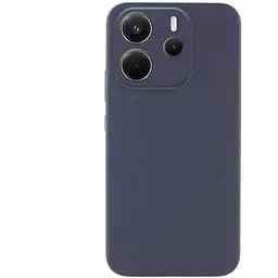 Чохол Lakshmi Silicone Cover Full Camera (AAA) для Xiaomi Redmi Note 14 4G (Int. version) Сірий / Dark Gray