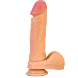 Фаллоимитатор с мошонкой Alive Bruno