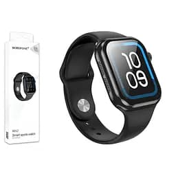 Смарт-годинник Borofone BD12 з крокоміром і лічильником калорій чорний