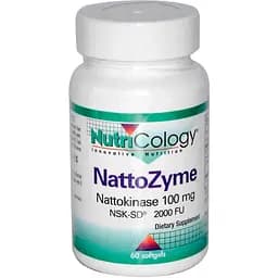 НаттоЗім Nutricology NattoZyme 180 капсул