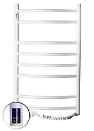 Електрична рушникосушарка Navin Камелія 480x800 Sensor права з таймером 12-007033-4880, Білий, Праве, Електронний