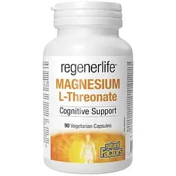 Дієтична добавка Natural Factors Magnesium L-Threonate 667 мг 90 вегетаріанських капсул