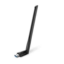 Мережевий адаптер USB TP-LINK Archer T3U Plus, Black, 5GHz / 2.4GHz, AC1300 (867 / 400 Мбит/с), USB 3.0, мініатюрний розмір, MU-MIMO