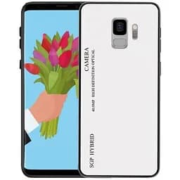 Чохол бампер Primo Gradient Glass для Samsung Galaxy S9 (SMG960) White