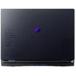 Ноутбук Ігровий Acer Predator Helios Neo 16 PHN16-72-71YK з процесором Intel Core i7-14700HX pana la 5.5GHz, 16", WQXGA, IPS, 240Hz, 16 GB DDR5, 1TB SSD, NVIDIA® No OS, Abyssal чорний - мініатюра 8