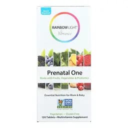 Мультивітаміни для вагітних Rainbow Light Prenatal One 120 таблеток