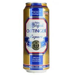 Пиво Oettinger Export светлое 5.4% 0.5 л ж/б (910700)