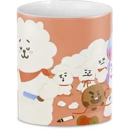 Кухоль GeekLand БТ21 овечка BT21 BTS 02.52 330 мл білий