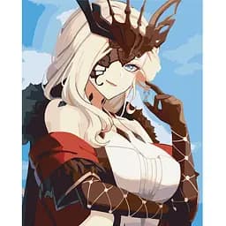 Картина за номерами ArtCraft Синьора без підрамника 16041-ACNF 40х50 см