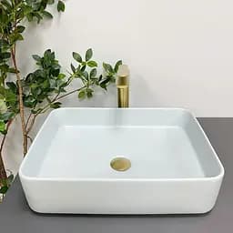 Умивальник VBI Atrani smoke blue накладний VBI-013602, Синий