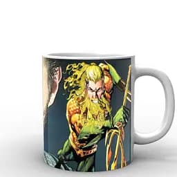 Кружка GeekLand Аквамен Aquaman два образа AQ.02.008 330 мл белая