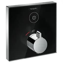 Термостат прихованого монтажу Hansgrohe ShowerSelect 15737600, Чорний