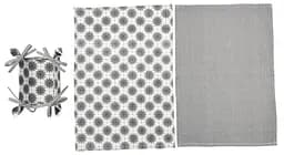 Набір рушників Soho 40x60см Snow Grey 2 шт pbe0050696 - мініатюра 5