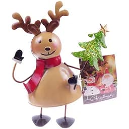 Прикраса для ялинки Offtop Олень, коричневий (855041)
