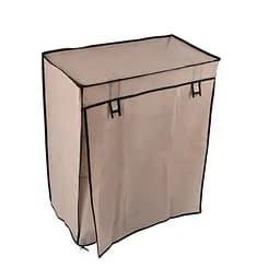 Шафа для взуття тканинна складна, 4 полиці 60×30×71 см, з чохлом - мініатюра 2