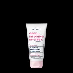 Подарунковий набір Mermade Try Kit Face Care: гель для вмивання обличчя Wait Clean Up Step Up 50 мл + ензимна маска для очищення шкіри обличчя Geez..Im Doing My Best 50 мл + зволожуючий крем для обличчя No Boring Days 50 мл + косметичка  - мініатюра 7