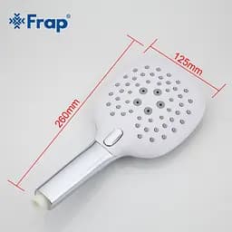 Ручний душ Frap F005, 3-режим, хром, Хром - мініатюра 2