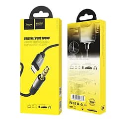 Кабель Hoco UPA13 Sound source series Apple digital audio conversion cable Чорний - мініатюра 2