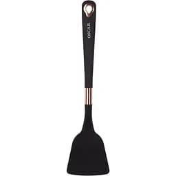 Лопатка прямокутна Oscar Grand, силікон, 33 см, чорний (OSR-5007/1)