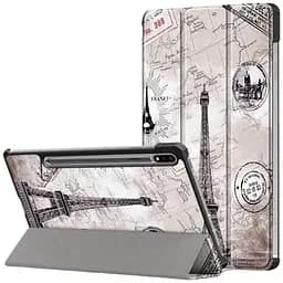 Чехол-книжка для планшета Samsung Galaxy Tab S8 Plus 12.4 2022 SM-X800 SM-X806 Париж