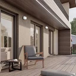 Архітектурний світлодіодний накладний світильник Ardero DH0171ARD CUBE 10Вт 3000K чорний - мініатюра 2