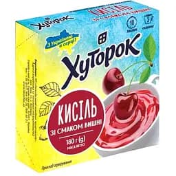 Кисель Хуторок со вкусом вишни 180 г