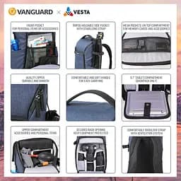Рюкзак Vanguard Vesta Aspire 41 Gray (Vesta Aspire 41 GY), Сірий - мініатюра 16