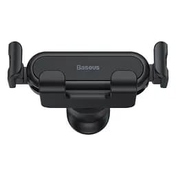 Автомобільний утримувач холдер Baseus Stable Gravitational Car Mount Lite Air Outlet Version SUWX010001 Black - мініатюра 2