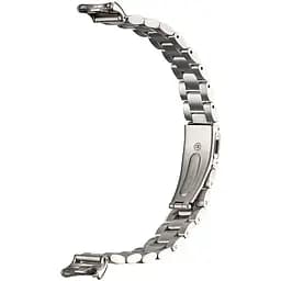 Ремешок Steel Strap Mi Band 8/9/10 Серебристый (01)