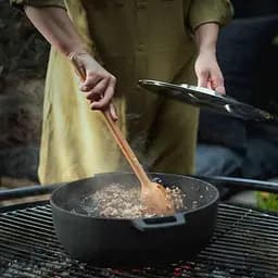 Каструля Fiskars Norden Grill з кришкою 30 см (1066430) - мініатюра 5