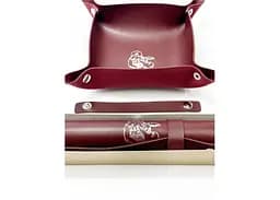 Настільна гра Планета Ігор Лоток для кубиків Дракон (бургунді) (Dice tray Dragon burgundy) (pi-dt006) - мініатюра 11