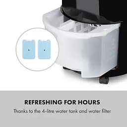 Охолоджувач повітря Klarstein Waterfall 4-в-1 400 м³/год Чорний (10035834) - мініатюра 5