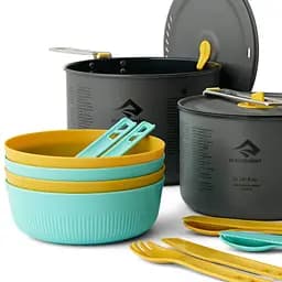 Набір посуду Sea to Summit Frontier UL Two Pot Cook Set, 14 предметів, 4 особи Різнокольоровий - мініатюра 3