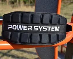 Пояс для важкої атлетики Power System PS-3230, Black/Red - XL - мініатюра 4