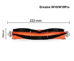 Основна щітка для робота-пилососа Xiaomi Dreame Bot W10 ( RLS5C_W10 ) W10 Pro ( RLS6TAC ) 1 шт. - мініатюра 4