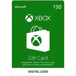 Подарункова карта Xbox Live / Gift Card поповнення гаманця рахунку свого облікового запису на суму 30 usd US-регіон