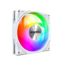 Корпусный вентилятор 120MM METAL PRO 12 ARGB PWM WHITE MONTECH