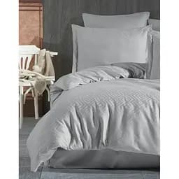 Постільна білизна Tivolyo Home Metis Gri Жаккард Tivoli Home pbe0051554