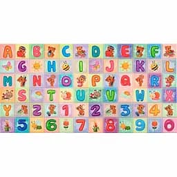 Набор стеновых панелей 3D 700х1400х4мм Алфавит (2шт) SW-00002352