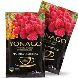 Напиток витаминный концентрированный YONAGO Малина-Облепиха 50 г