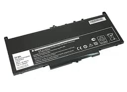 Акумулятор для ноутбука Dell J60J5 Latitude 12 E7270 7.6V Black 6800 mAh
