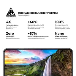 Захисне скло на Samsung Galaxy S24 Plus 5G (SM-S926)/S25 Plus 5G з олеофобним покриттям, Pro, повне проклеювання, антистатичний і пиловідштовхуючий шар, 9H, самоклеючеся, 2.5D, на весь екран, антистатичний клей, ArmorStandart (ARM72437) - мініатюра 5