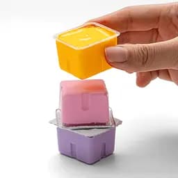 Набір гуашевих фарб Jelly Cup 24×30 мл рожевий пластиковий пенал HIMI - мініатюра 7