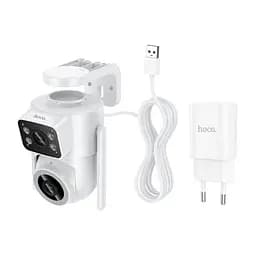 IP-камера Hoco D9 outdoor PTZ HD camera(EU) White - мініатюра 4