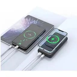 Акумулятор портативний XO PR161 Magnetic Wireless магнітний 15W 10000 mAh - мініатюра 5