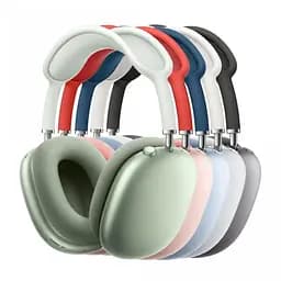 Бездротові повнорозмірні навушники Bluetooth Macaron P9 Max сині - мініатюра 7