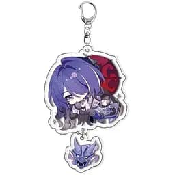 Брелок акриловый Хонкай Ахерон Honkai Acheron 5 см